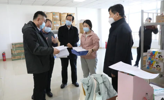 市公共就业人才服务中心主任颜波到滨州市高级技工学校督导疫情防控工作