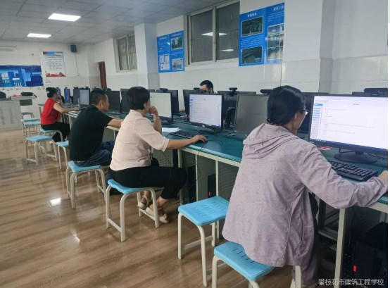 攀枝花建筑工程学校 对企业电工职业技能认定考试工作圆满完成