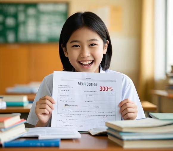 中考300分左右能上什么学校