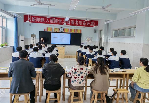 阳信县职业中专机电工程系开展新入职教师听评课活动