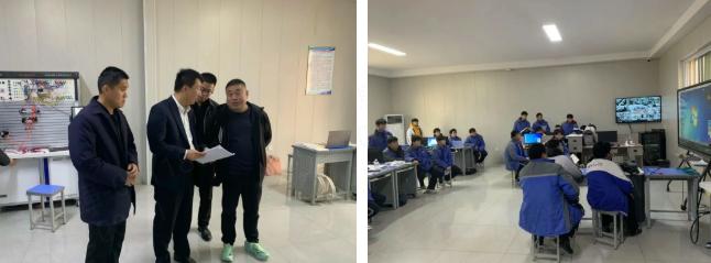 菏泽市城建技工学校校长张远善一行赴东明县职业中等专业学校交流学习