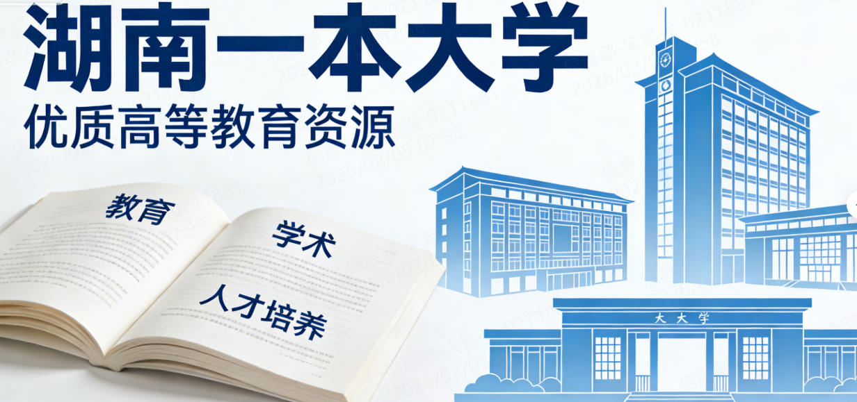 2025湖南一本大学录取分数线（2026参考）